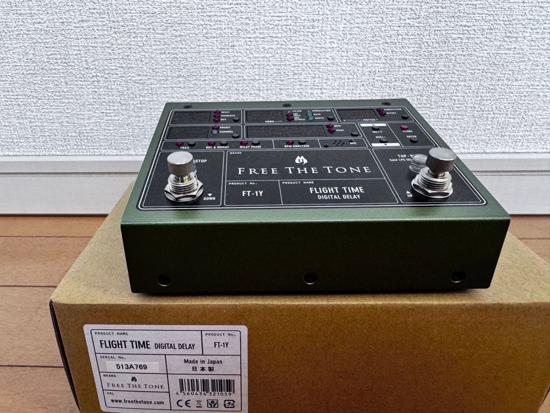 FREE THE TONE FLIGHT TIME FT-1Y デジタルディレイ