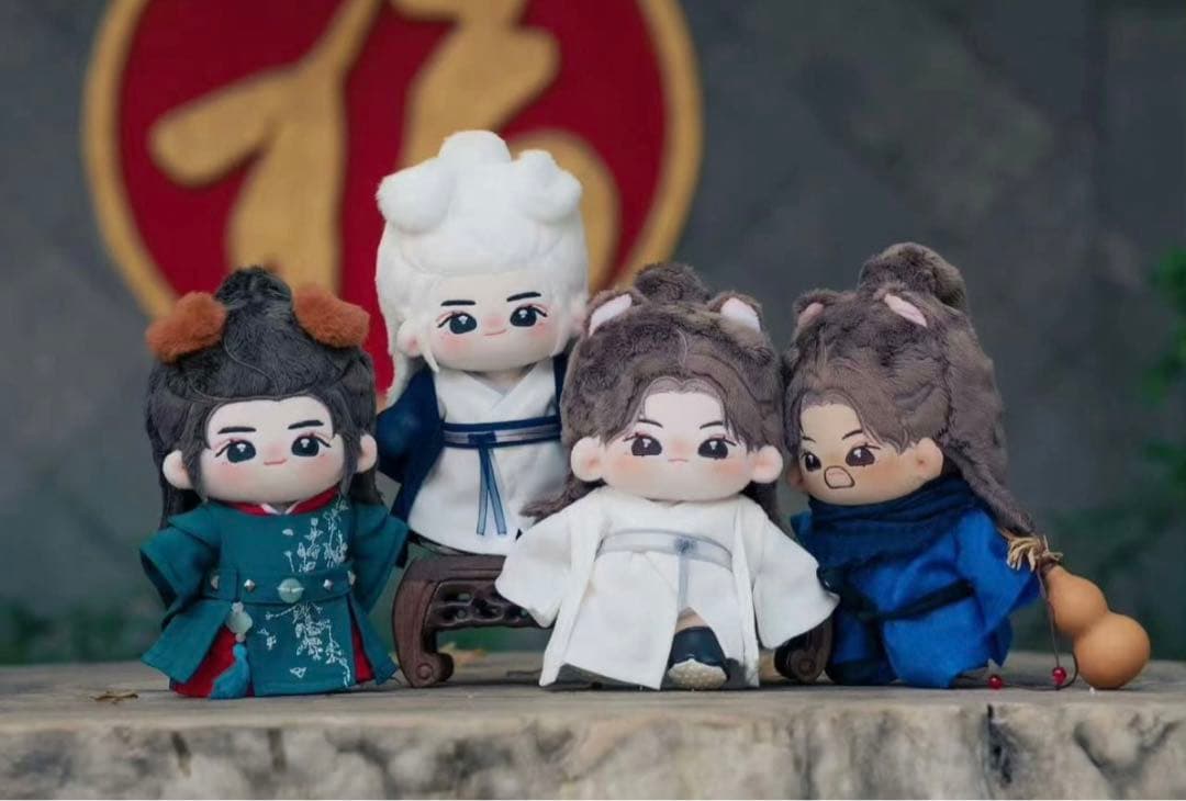 20cm 山河令 ぬいぐるみ 周子舒 張哲瀚 温客行 龔俊164