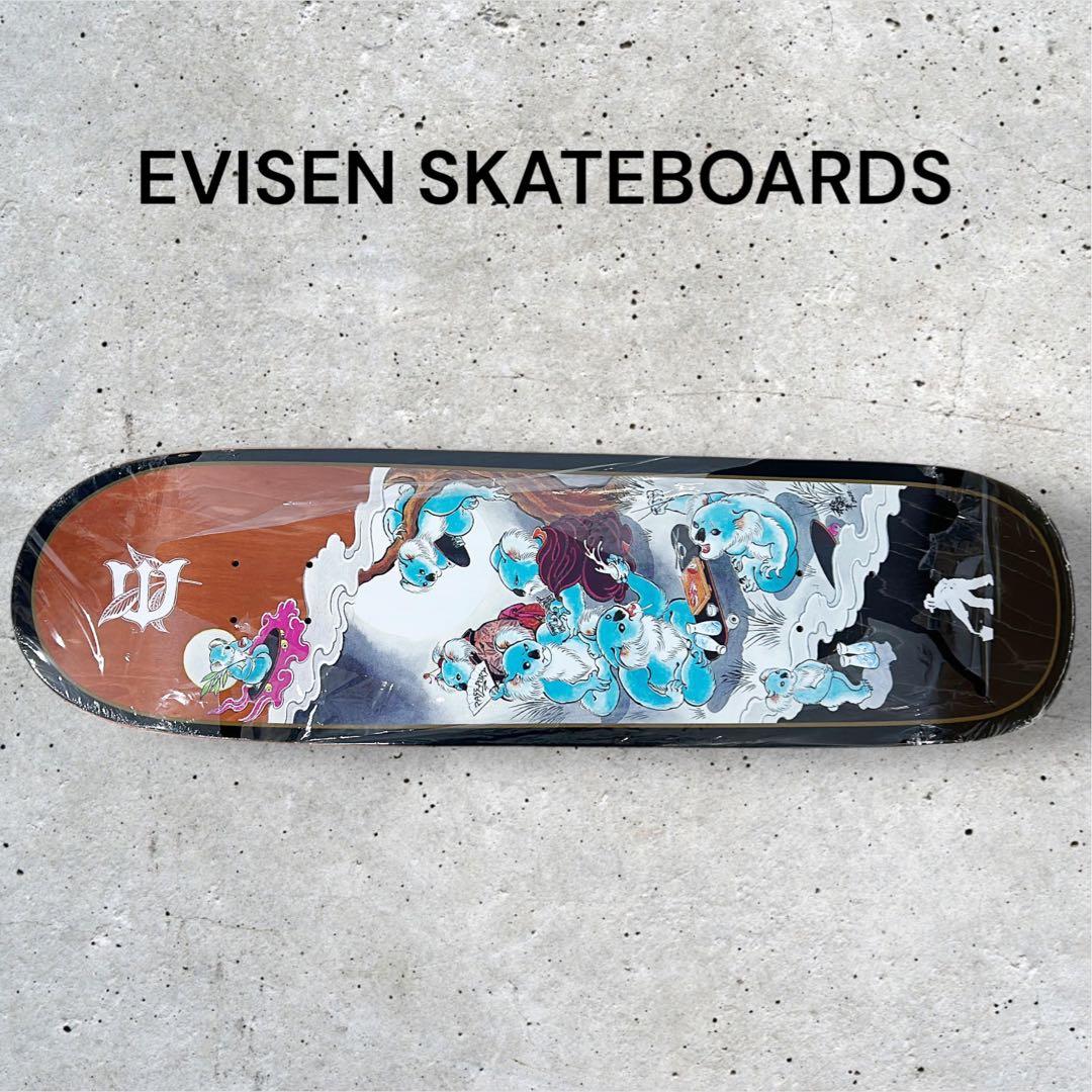 【新品】Evisen PASS~PORT コラボ 8.8 スケートボード デッキ