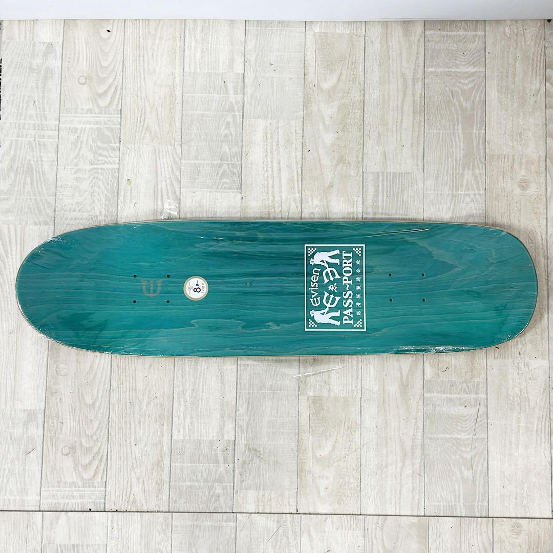 【新品】Evisen PASS~PORT コラボ 8.8 スケートボード デッキ
