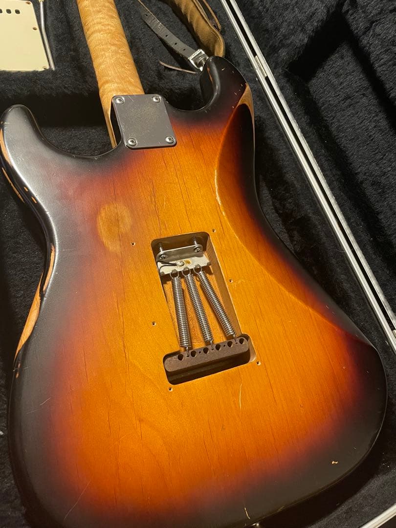 【mm0220yuyu】EDWARDSレリック オールラッカー ストラト