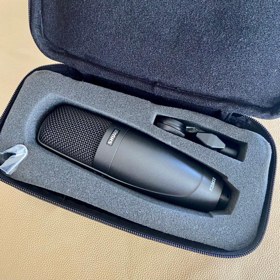 SHURE KSM32CGコンデンサーマイク 本体+付属品
