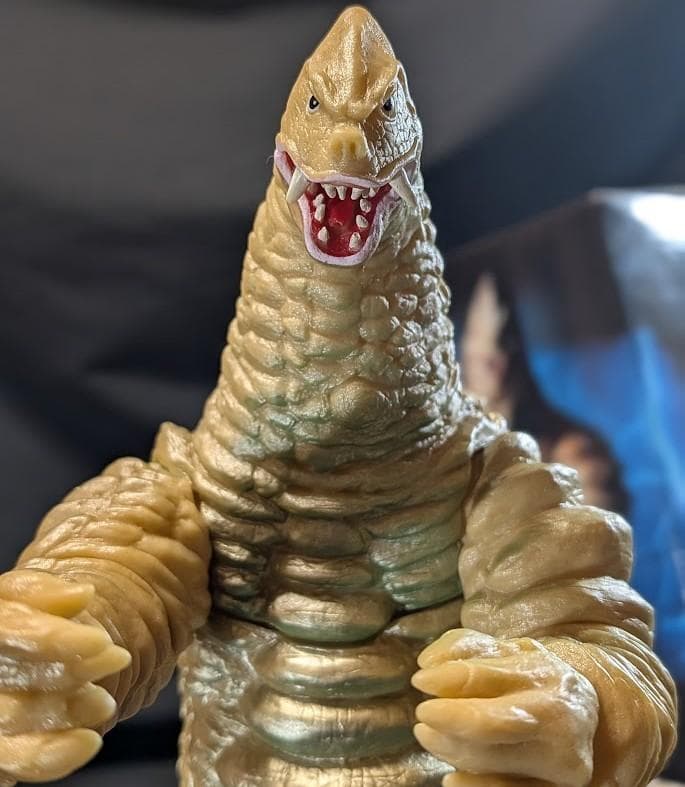 レッドキング二代目（CCP）佐竹雅昭コレクション・ソフビフィギュア外箱付