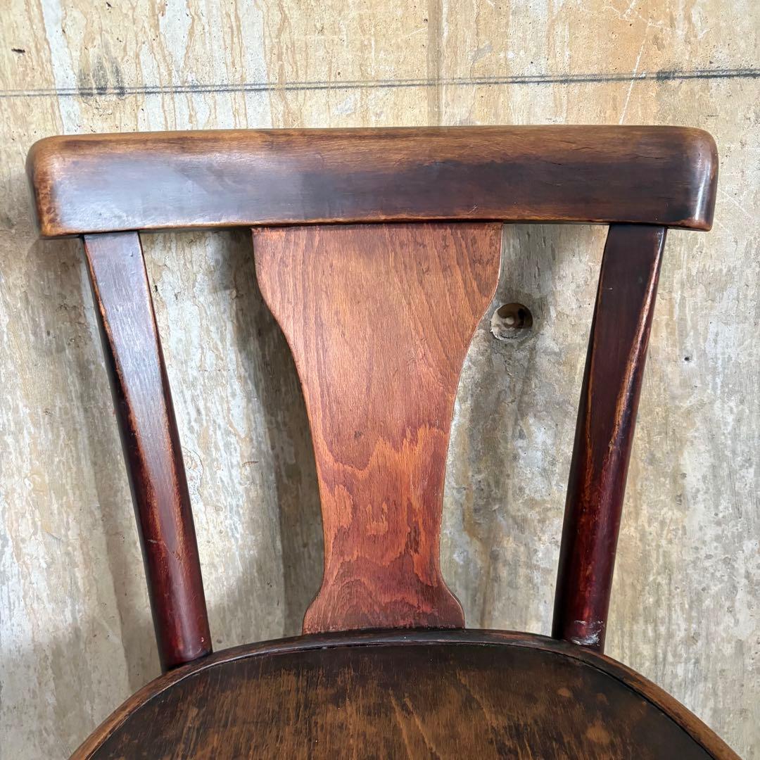 THONET アンティーク　ベントウッドチェア　曲木椅子　ヴィンテージ　④