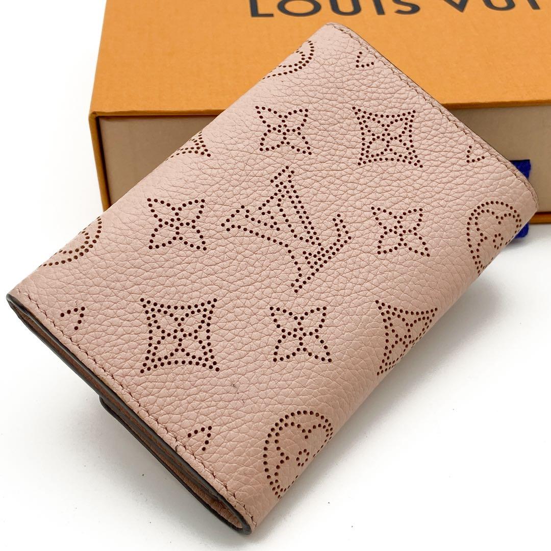 【極美品】ルイヴィトン マヒナ ポルトモネアナエ マグノリアケース