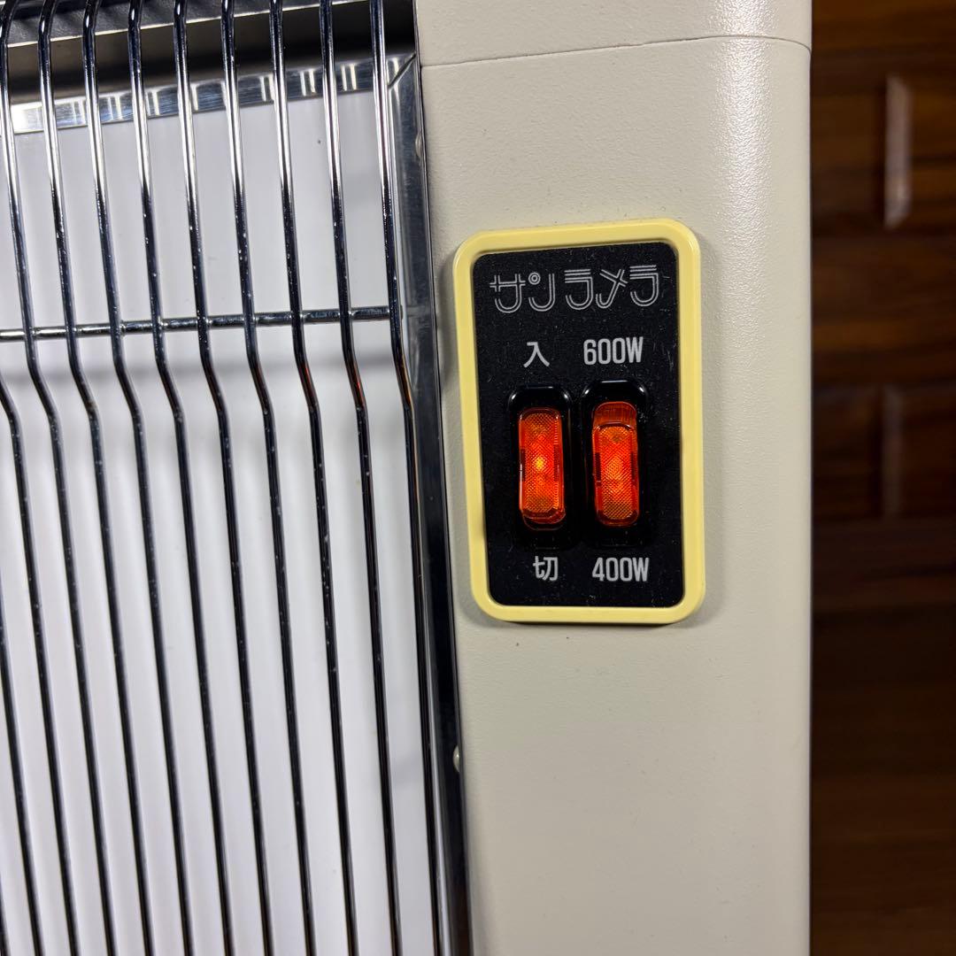 美品 sunlamella サンラメラ　ニューセラミックヒーター　600W型