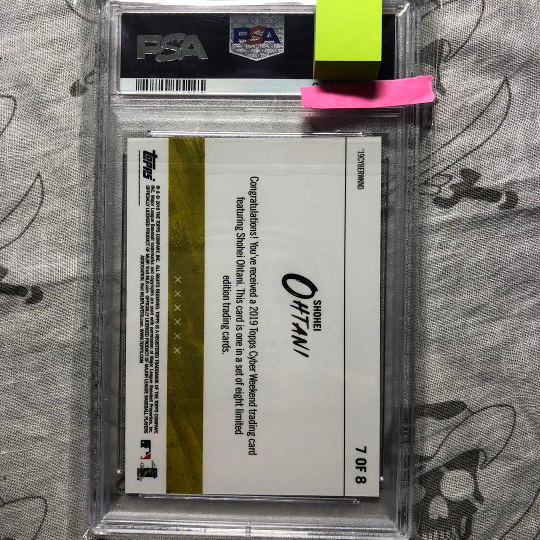 2019 TOPPS CYBER WEEKEND 大谷翔平　1000枚限定カード