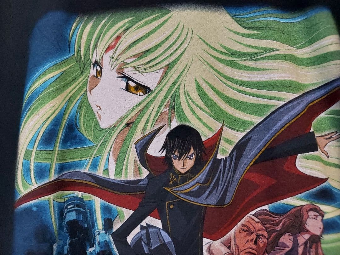 コードギアス 反逆のルルーシュ アニメ Tシャツ XL