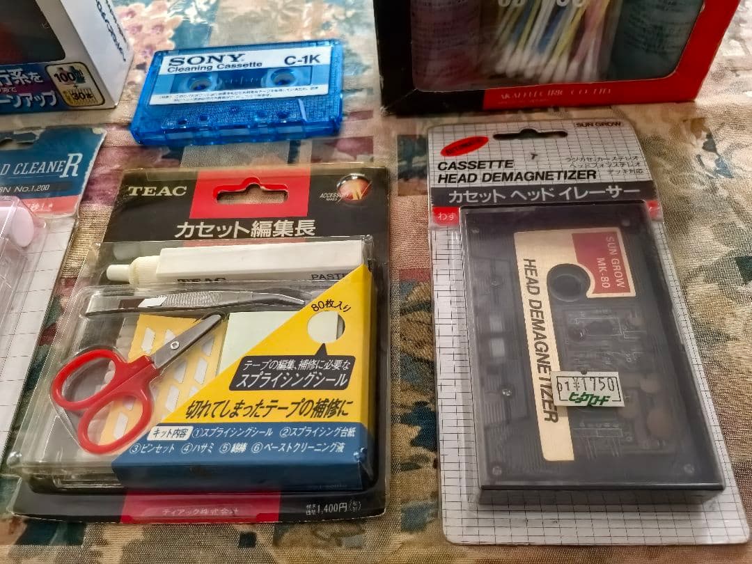 カセットデッキ ヘッドクリーニングキット