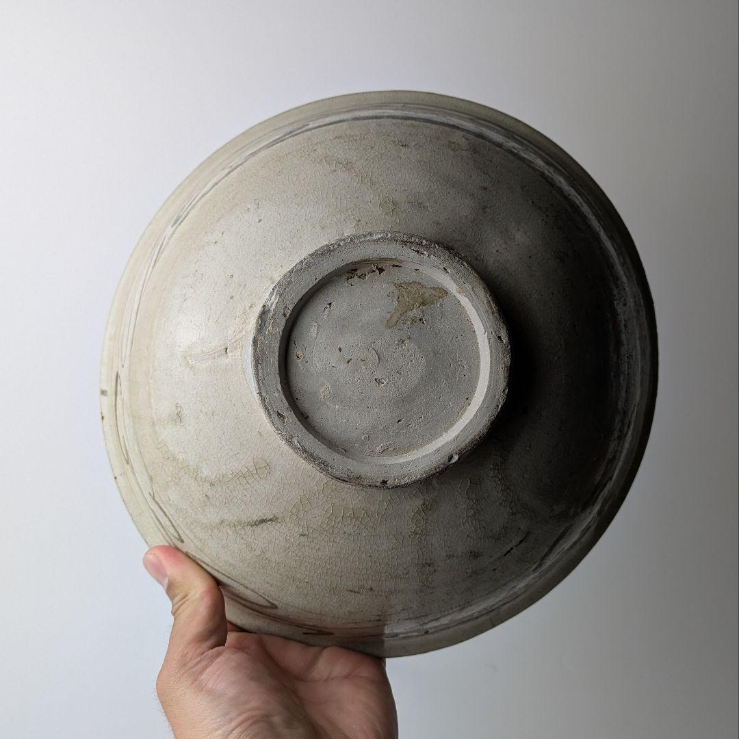 安南 鉄絵 草花文 鉢 ベトナム 宋胡録 古陶磁 骨董 古美術