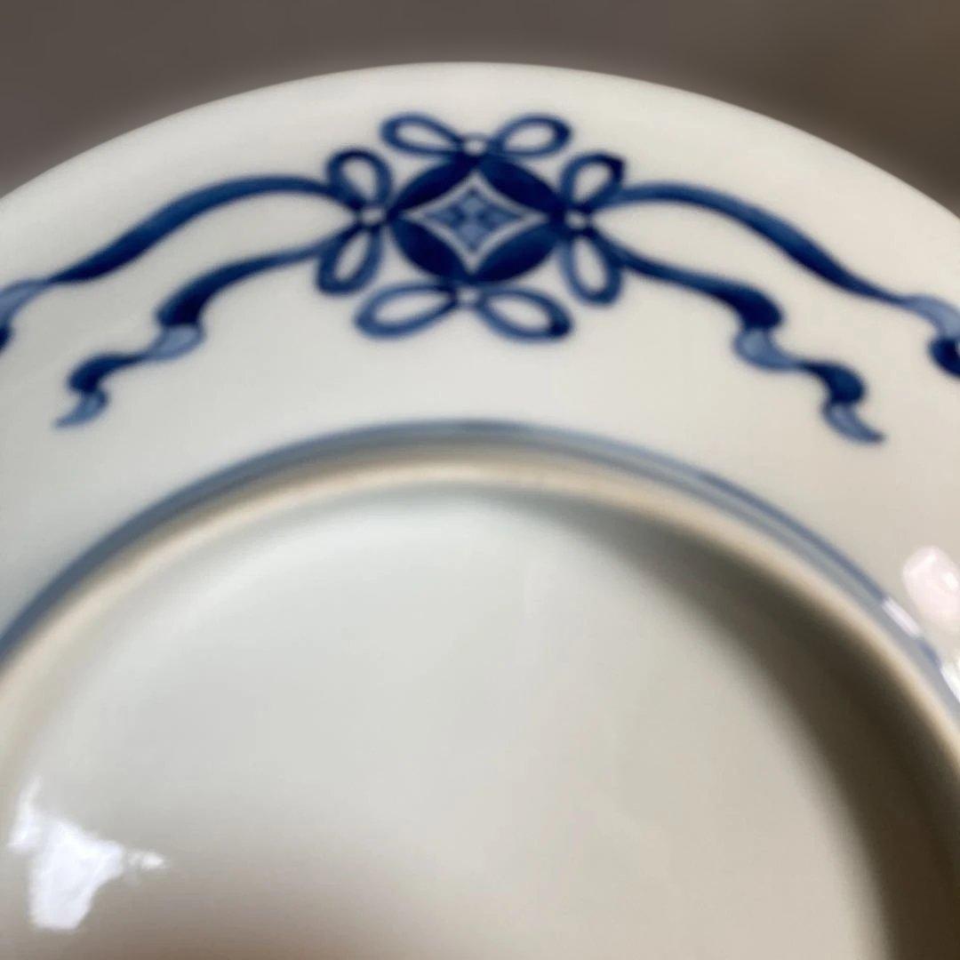 【今右衛門】色鍋島の伝統　日本の名窯　人間国宝　十三代今泉今右衛門作　錦桃絵　皿