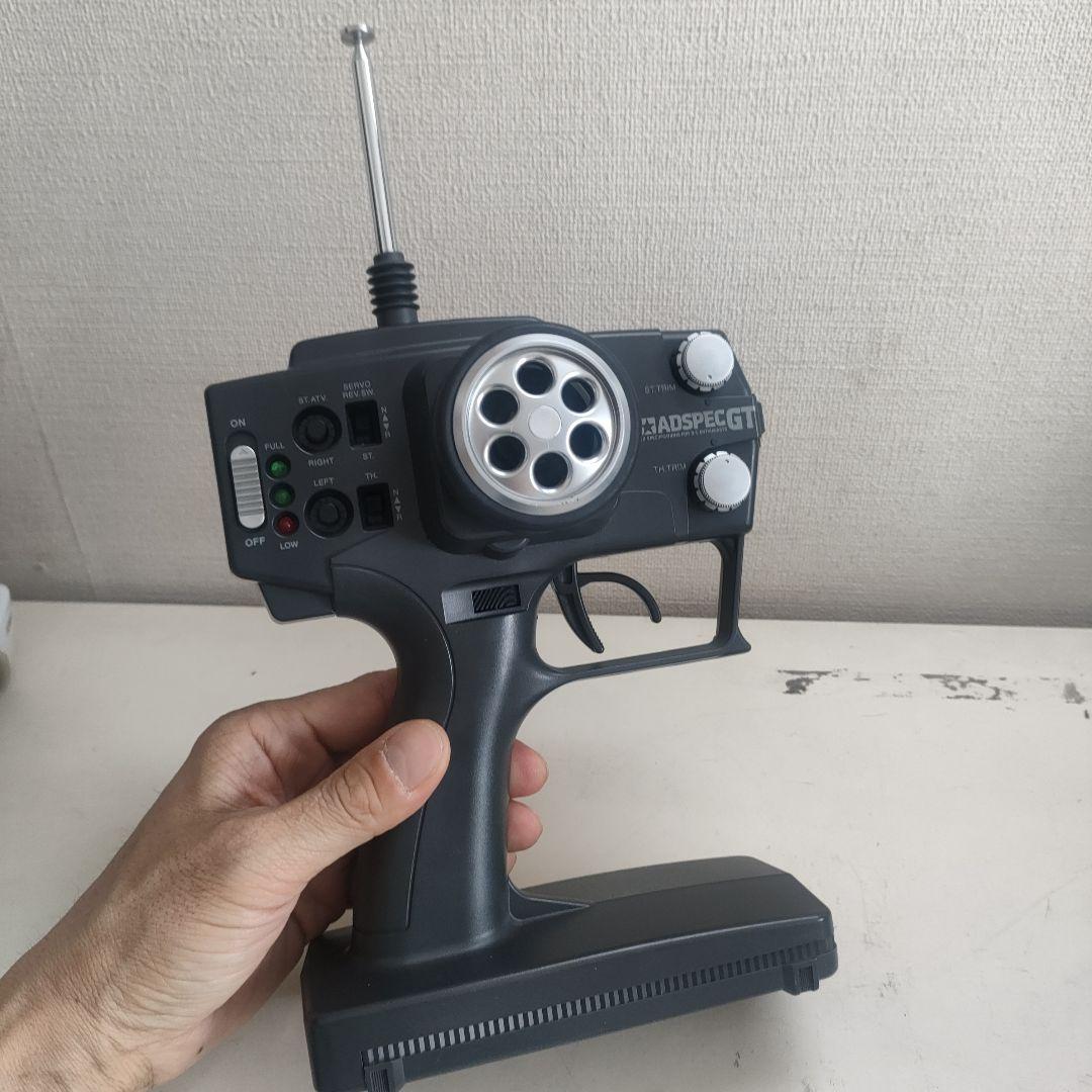 【当時物、レア】タミヤTA02シャーシ、プロポ、メカ付き、ランチアボディ付き