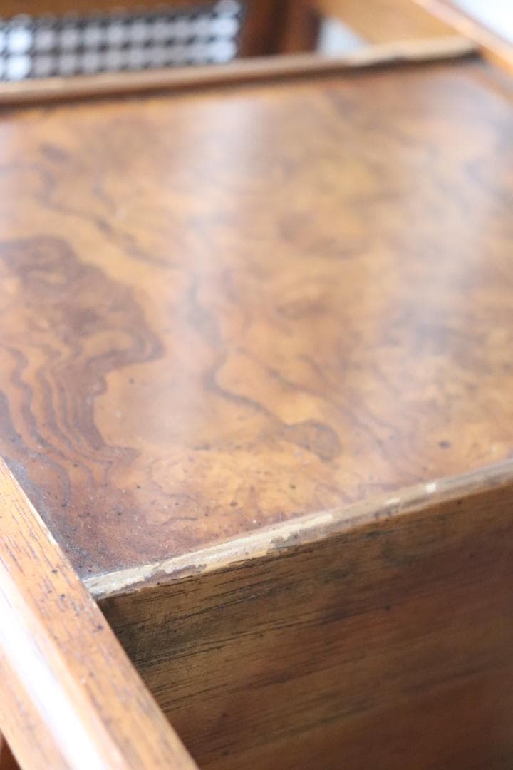 木製　マガジンラック サイドテーブル　キャスター付き