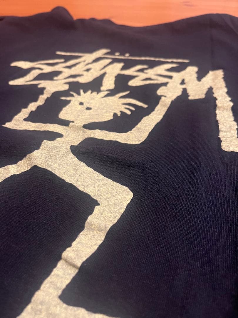80s old stussy ヴィンテージ　黒タグ　USA製　シャドーマン