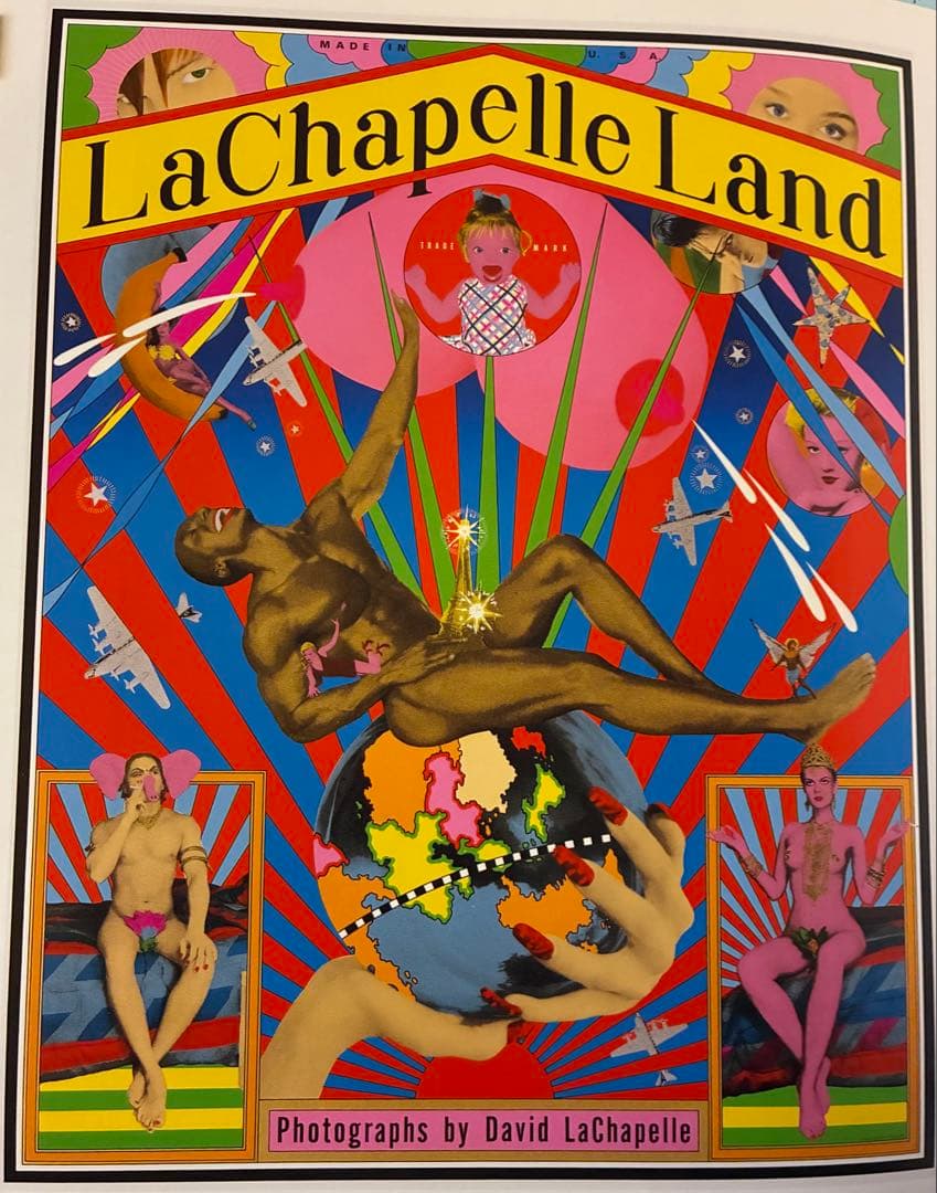 値下★横尾忠則シルクポスター★ラチャペルランドＡ★サイン入りB1