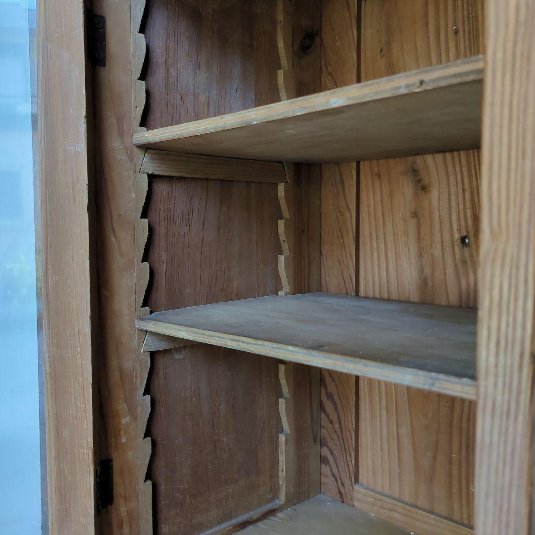 フランスアンティーク ガラスウォールキャビネット