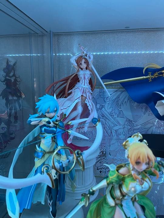 ジェンコ　SAO アスナ　シノン　リーファ　3体セット　三女神　フィギュア