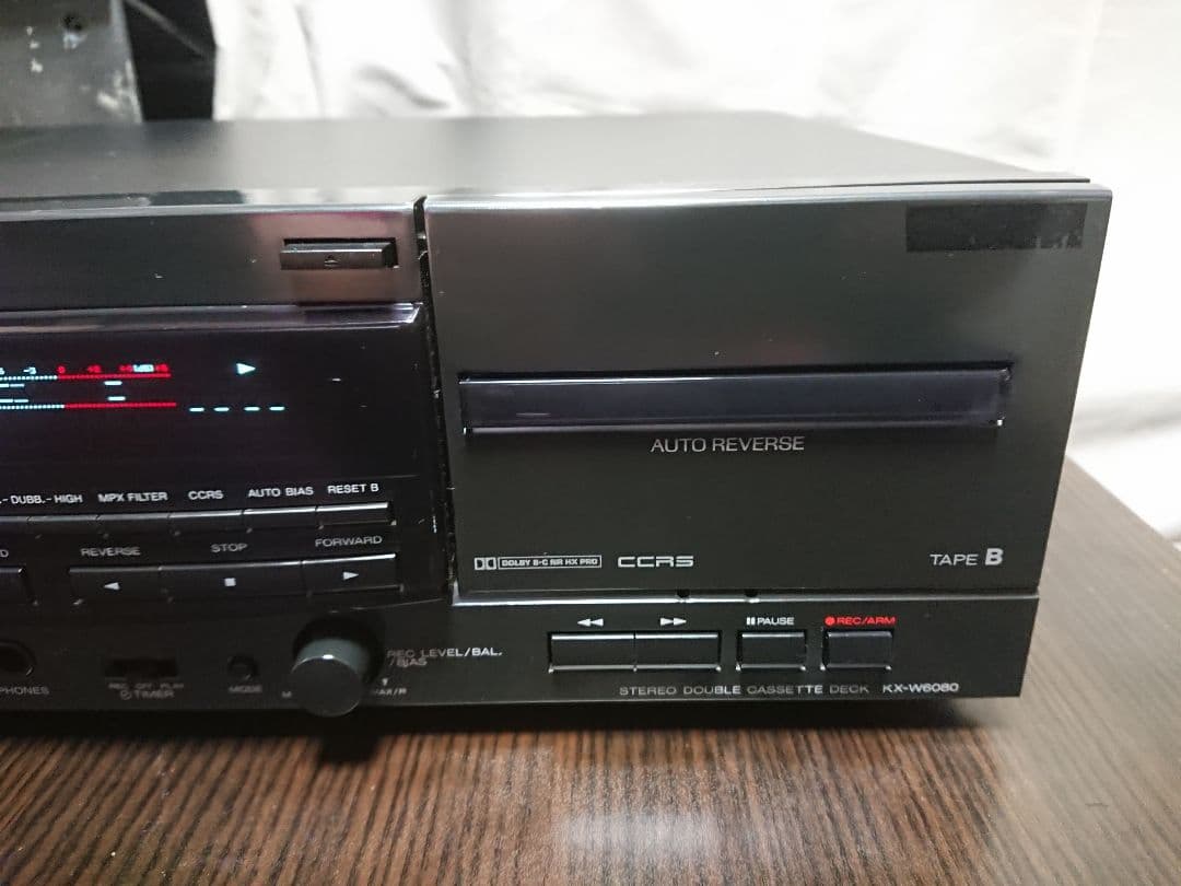 美品メンテナンス整備済みKENWOOD製カセットデッキKX-W6080