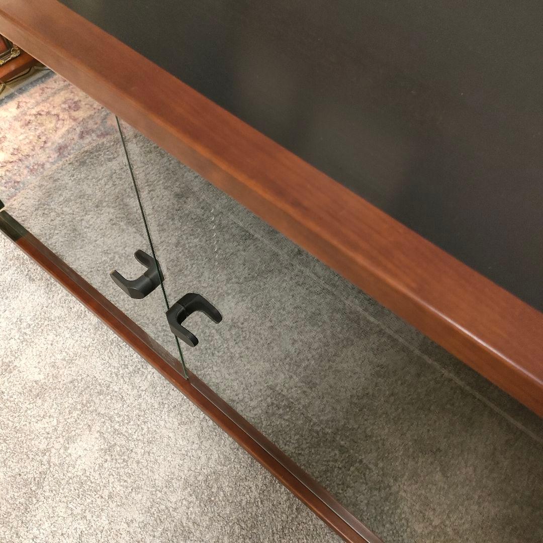 【SONYヴィンテージ】ミッドセンチュリーガラスキャビネット