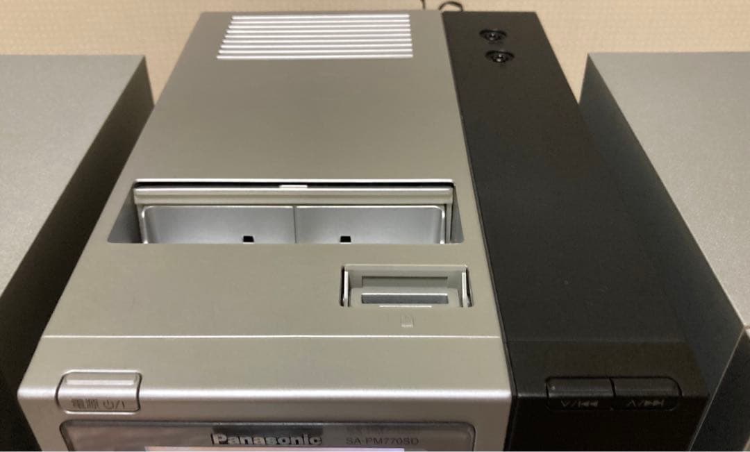【可動品】Panasonic・ SA-PM770SD 5CDチェンジャーコンポ