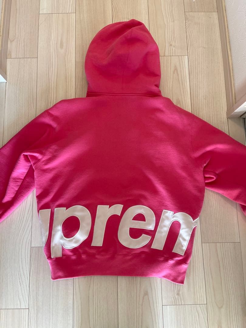 トップス supreme BigLogo Zip Up Hooded Sweatshirt