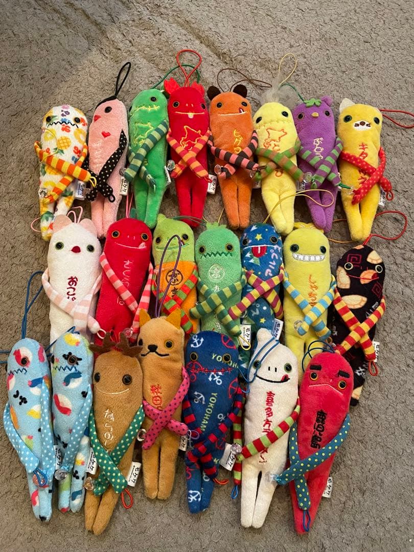 ご当地モケケ(22体)