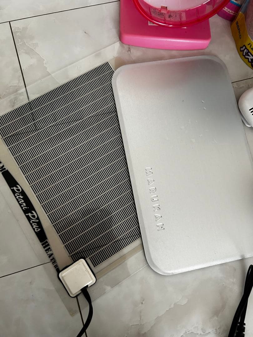 ハムスター飼育セット　小動物用ガラスケージ