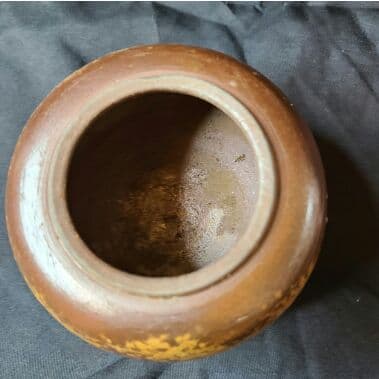 備前焼　香炉　人間国宝　金重陶陽?　分銅印　希少　箱無し