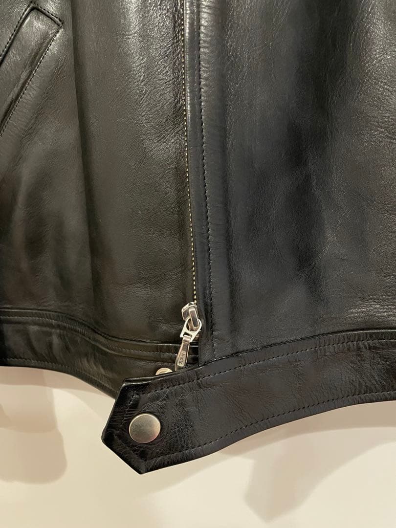 【ZIAS LEATHER JACKET】　サイズ1