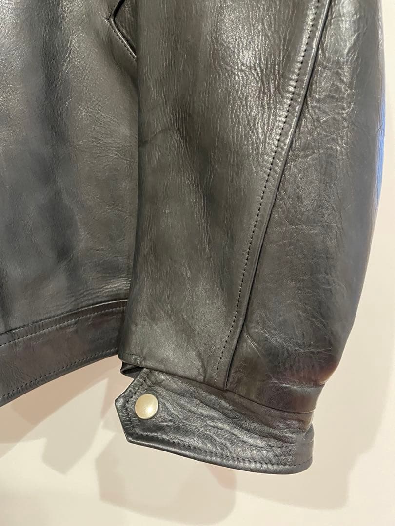 【ZIAS LEATHER JACKET】　サイズ1