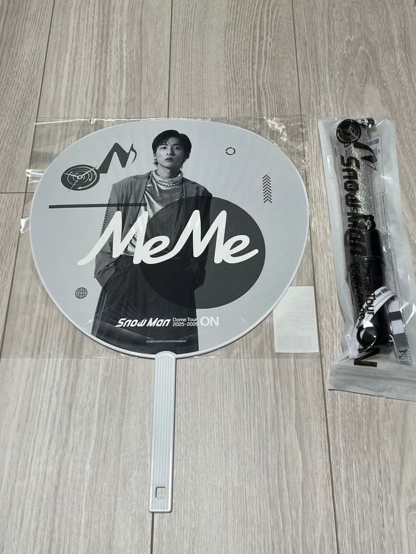 M*r様 目黒蓮　 Man Dome Tour ON ペンライトとうちわ