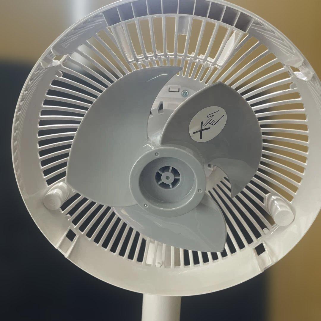 動作確認済　アイリスオーヤマ STF-DC152T-W サーキュレーター扇風機