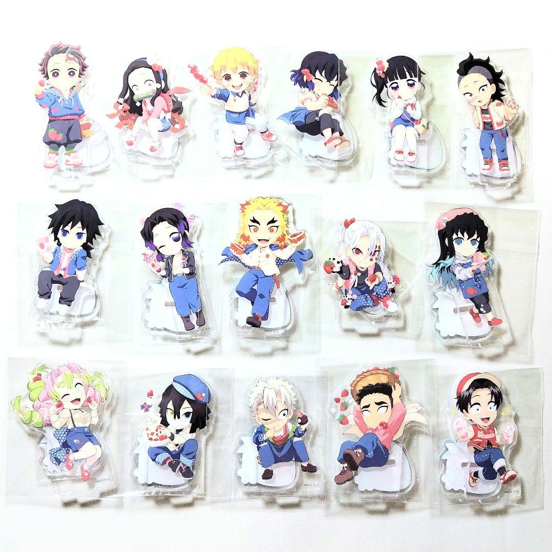 鬼滅の刃 ufotable ストロベリーフェスティバル アクリルスタンド 16点