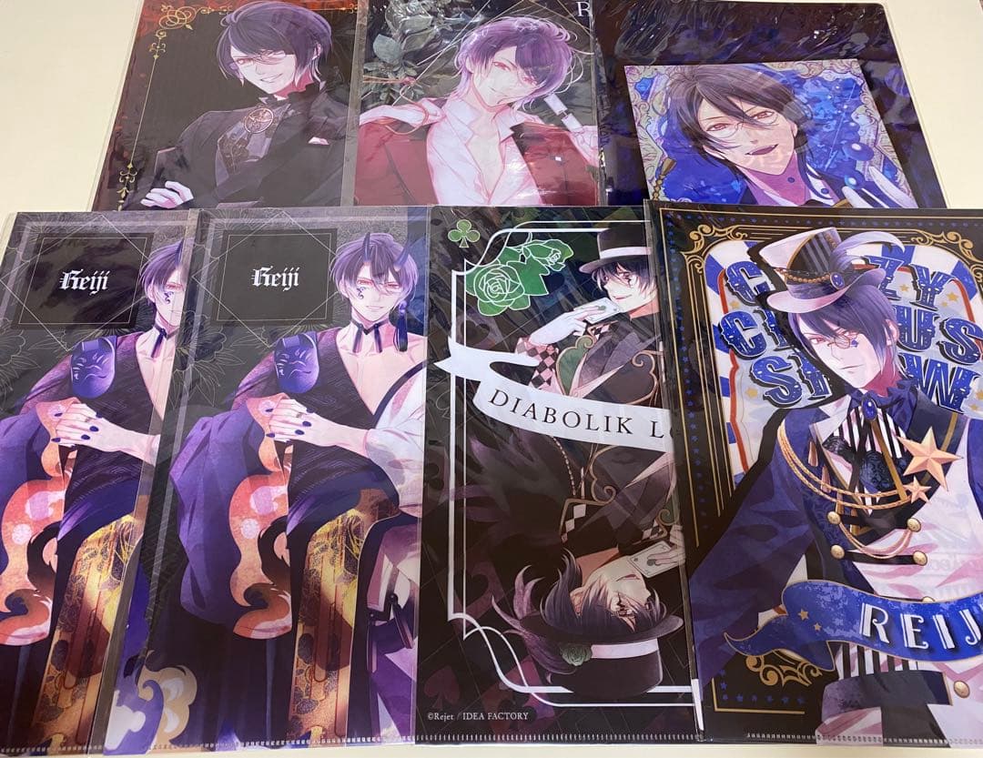DIABOLIKLOVERS クリアファイル バラ売り可能