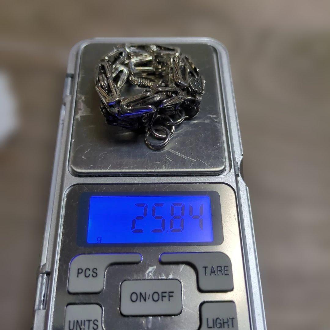 ドラゴンモチーフ シルバーブレスレット シルバー 925 ①