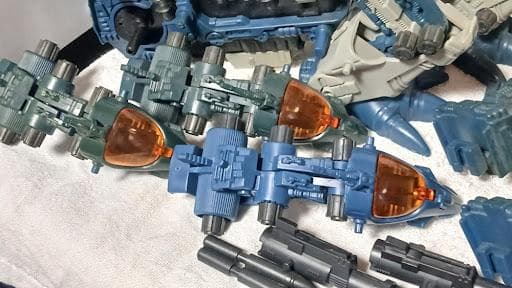 【希少パーツ】ゾイド サラマンダー 3体分まとめ売り ジャンクパーツセット