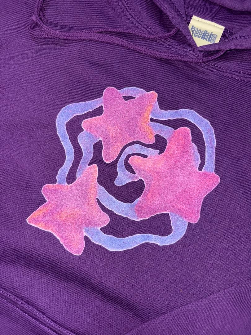 トップス kwikie hoodie purple S