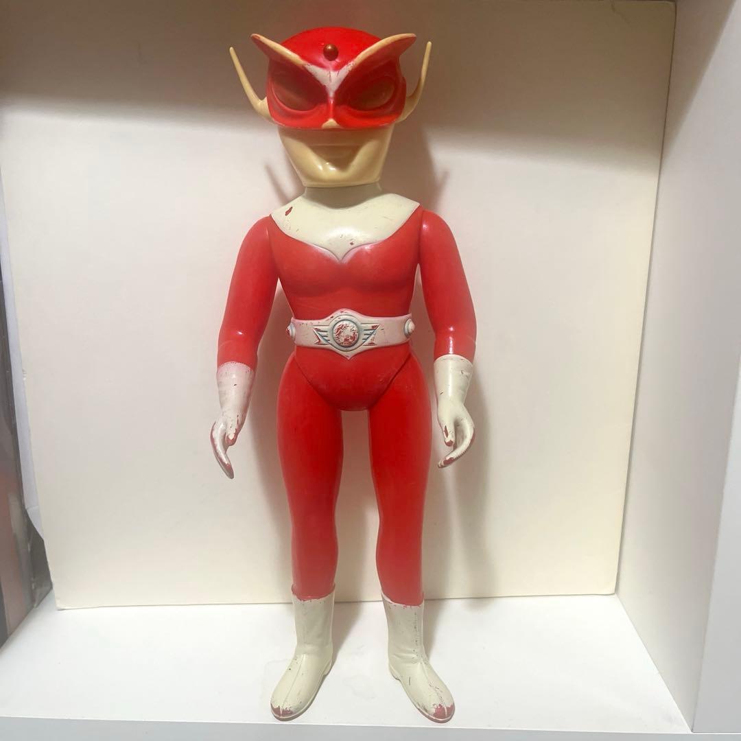 ブルマァク製 レッドマン ソフビ フィギュア 当時物