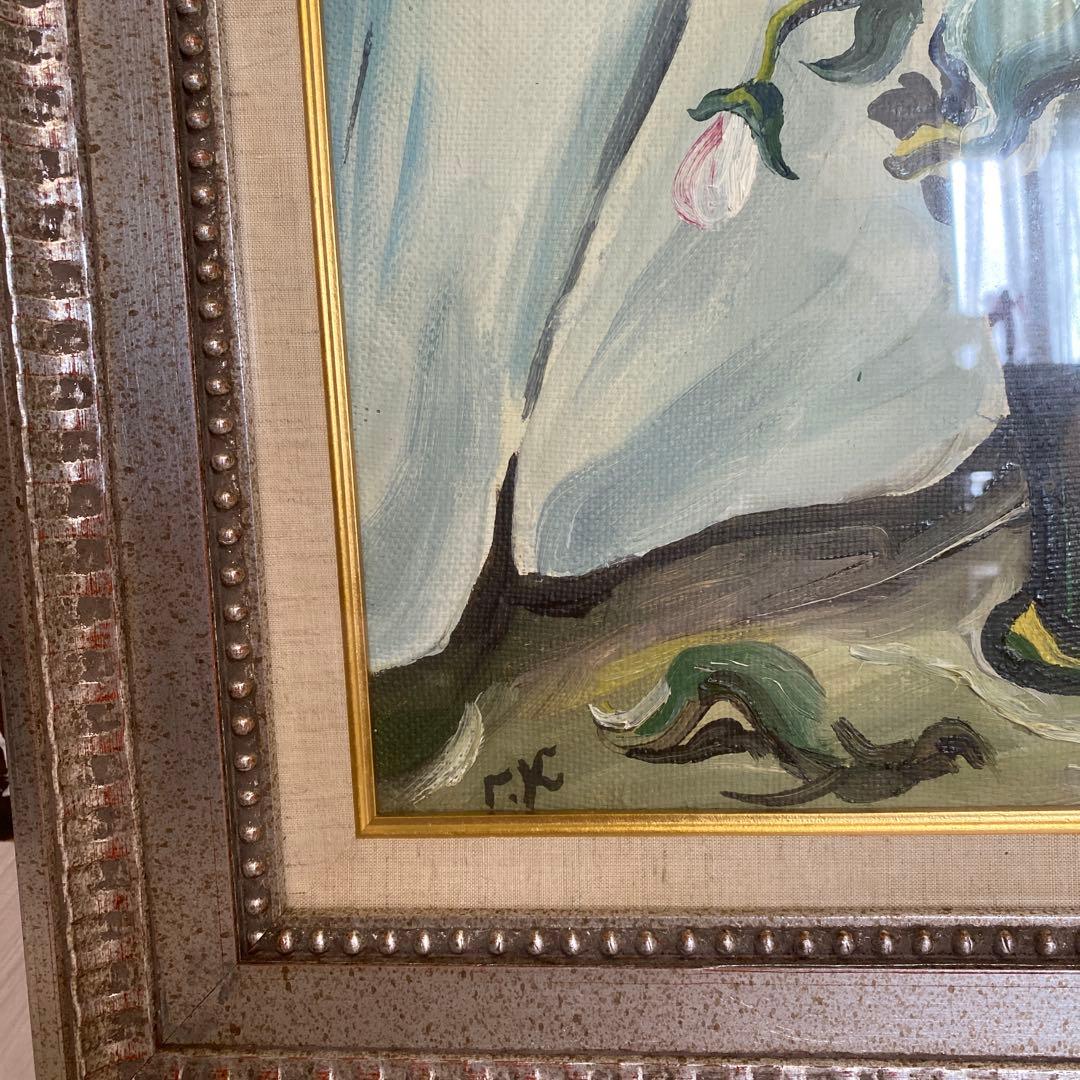 クザーコフ G.G 野に咲く花　　10号絵画