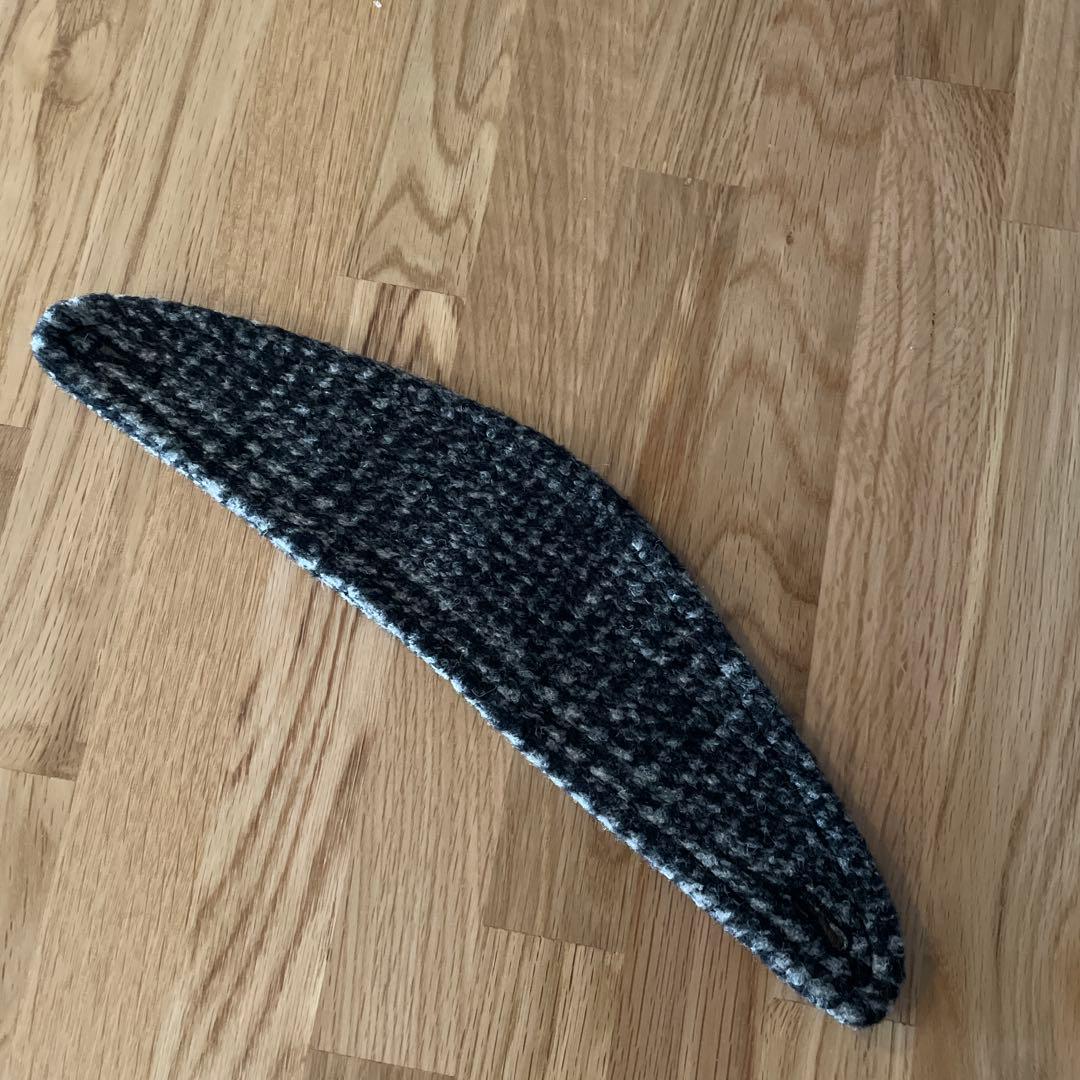 Sada & Gira チェック柄ダブルブレストコート