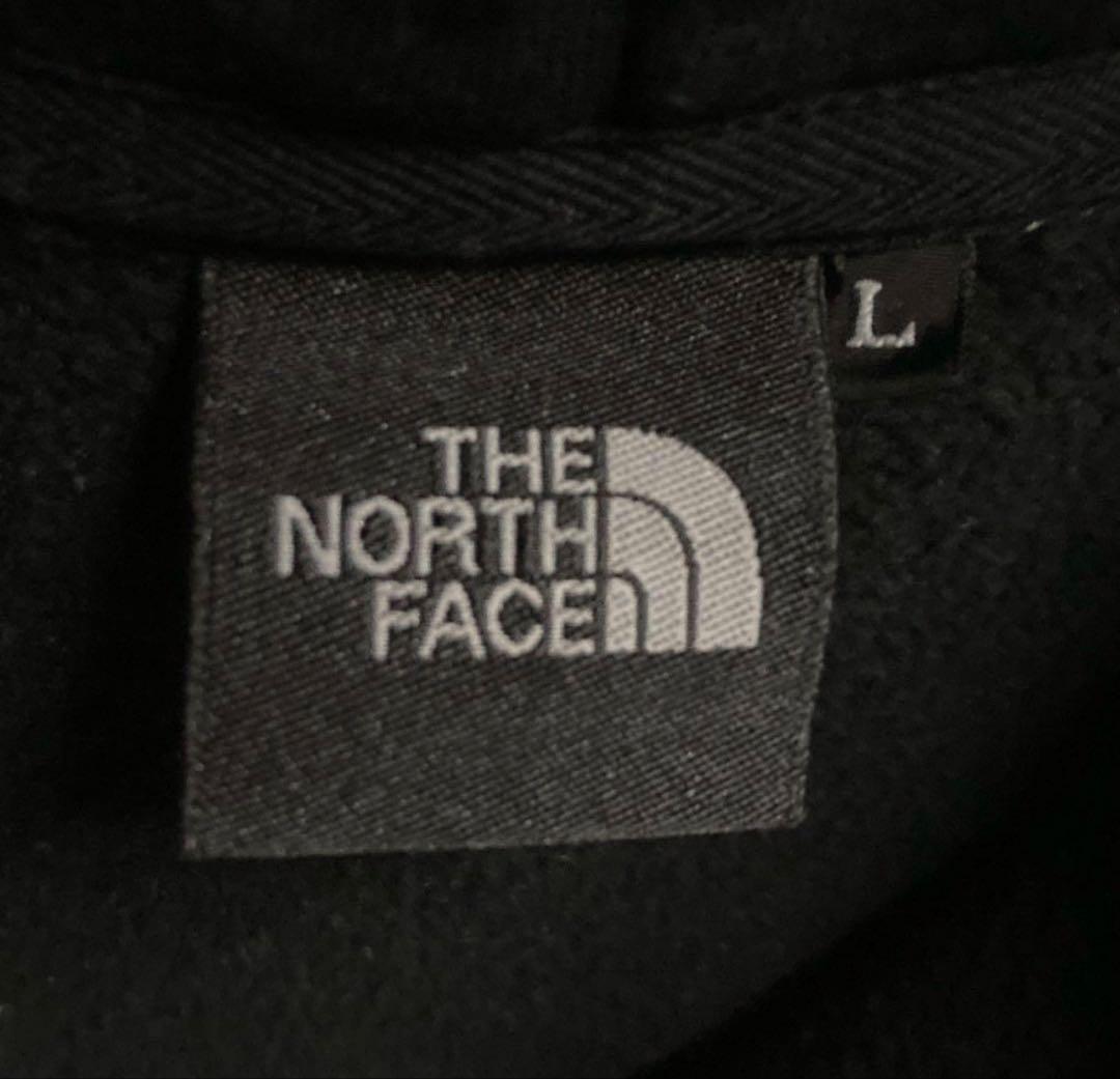 『美品』THE NORTH FACE 黒ジップパーカーL