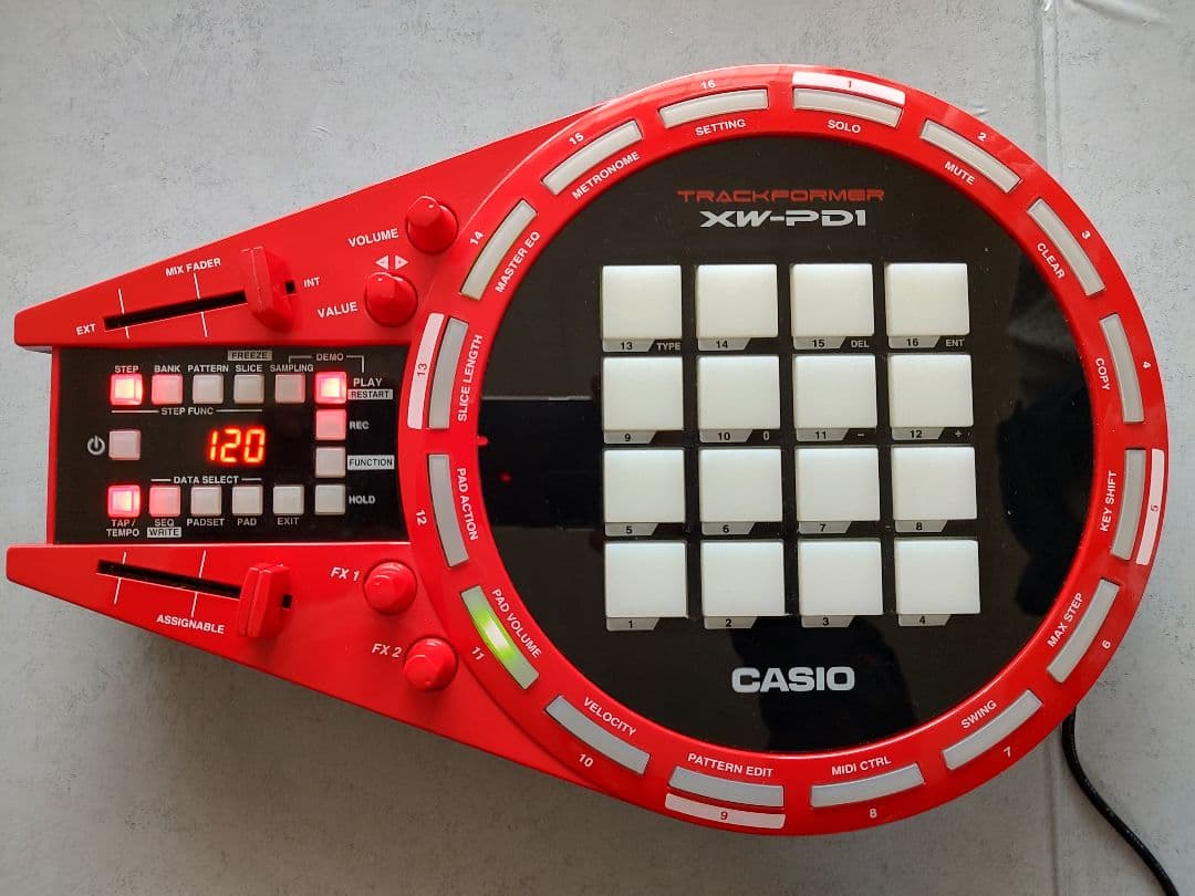 DJ機材 CASIO XW-PD1