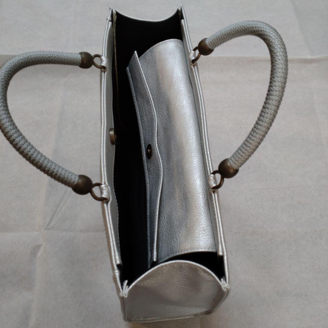 【新品】和装用バッグと揃いの低反発L草履セット　オーダー品　大容量バッグ　モダン