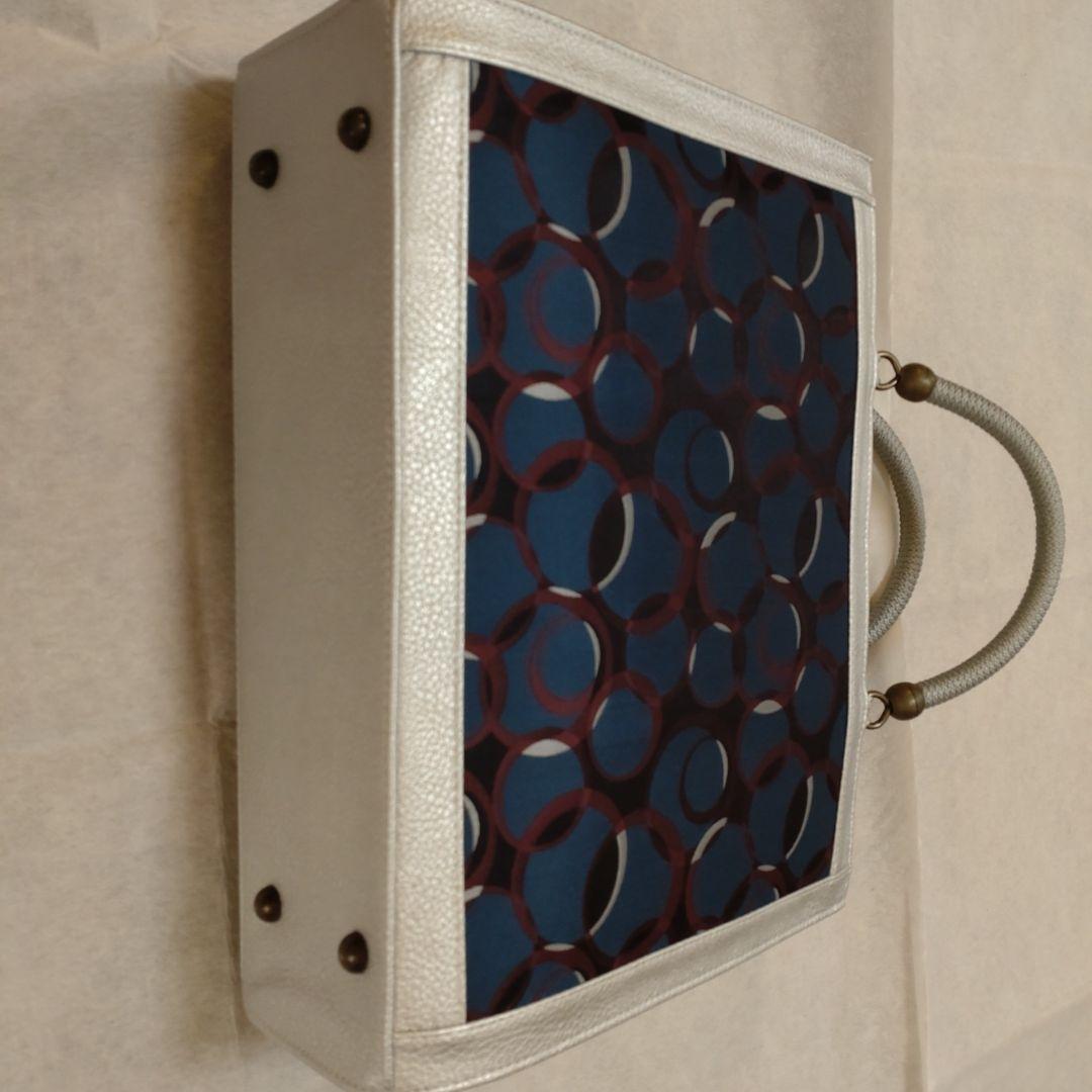 【新品】和装用バッグと揃いの低反発L草履セット　オーダー品　大容量バッグ　モダン