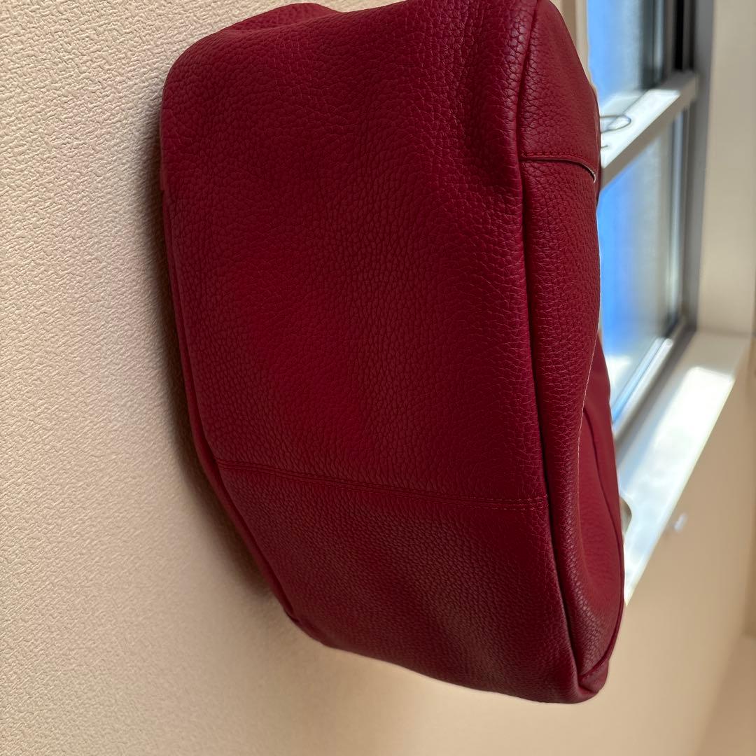 【美品】LOEWE バック カリエ ホーボー ハンドバッグ　レッド