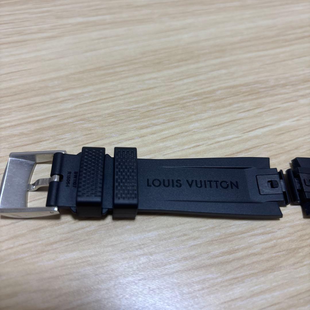 【美品】LOUIS VUITTON ラバーベルト 　ダミエ　ブラック