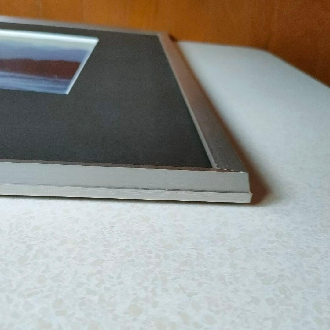 フジカラー アルミ額縁 フォトフレーム A10N 全紙 高級台紙使用 シルバー