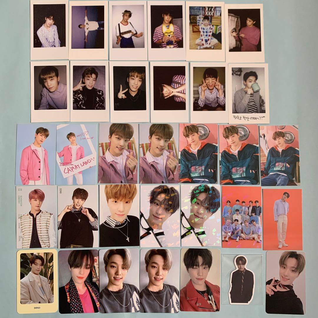 211 seventeen ディノ　チェキ　トレカ　ブルーレイ　まとめ売り