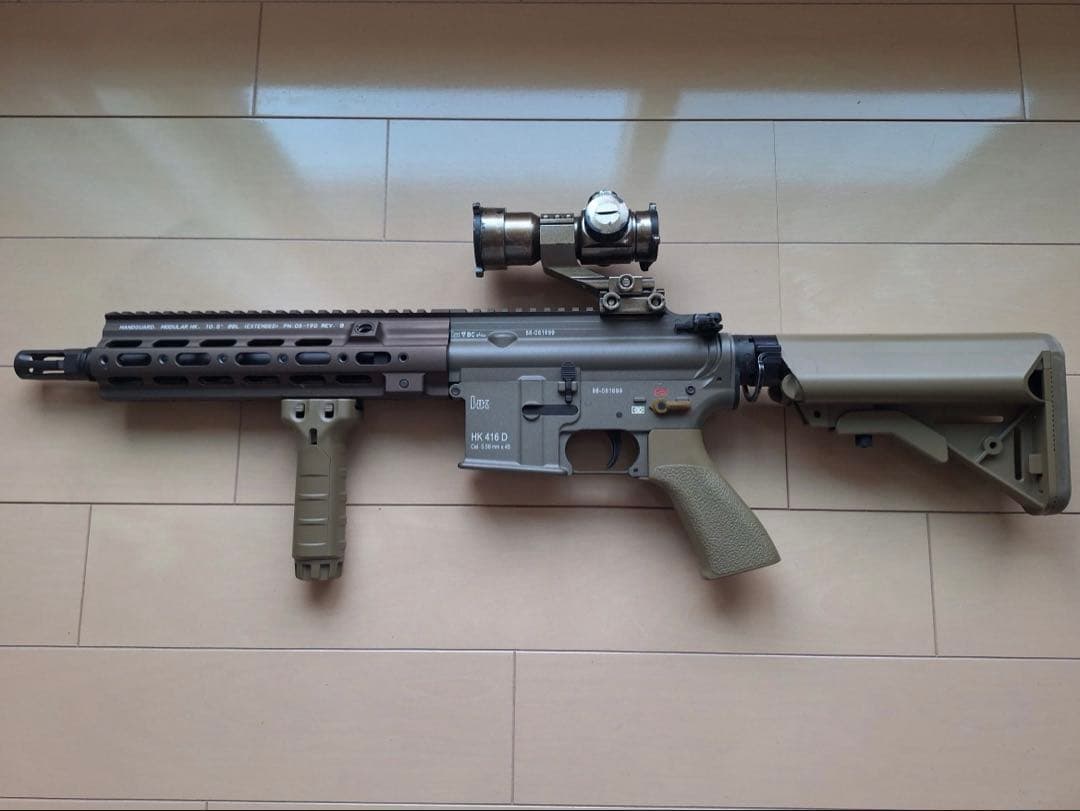 HK416Dデルタカスタム次世代電動ガン
