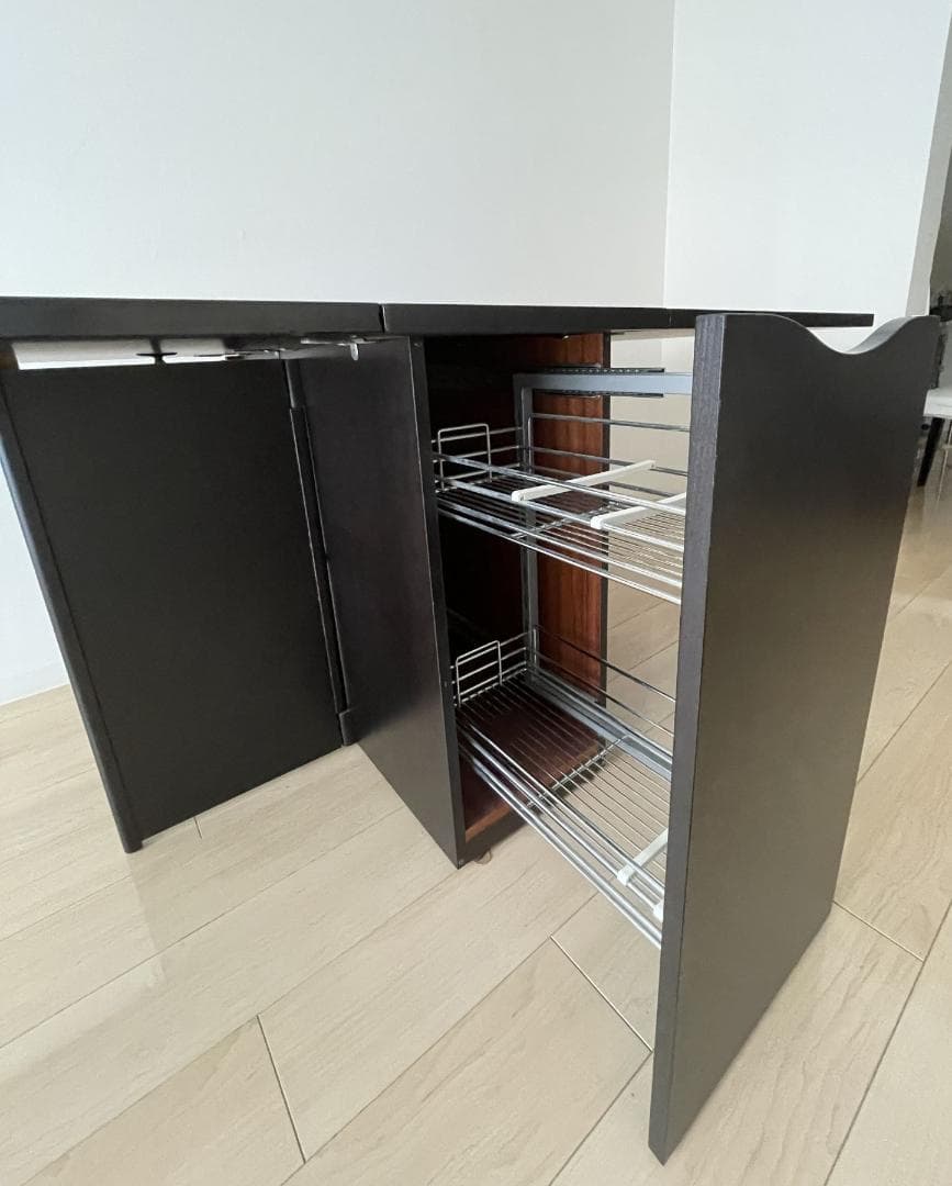 北欧家具　折り畳みダイニングテーブル